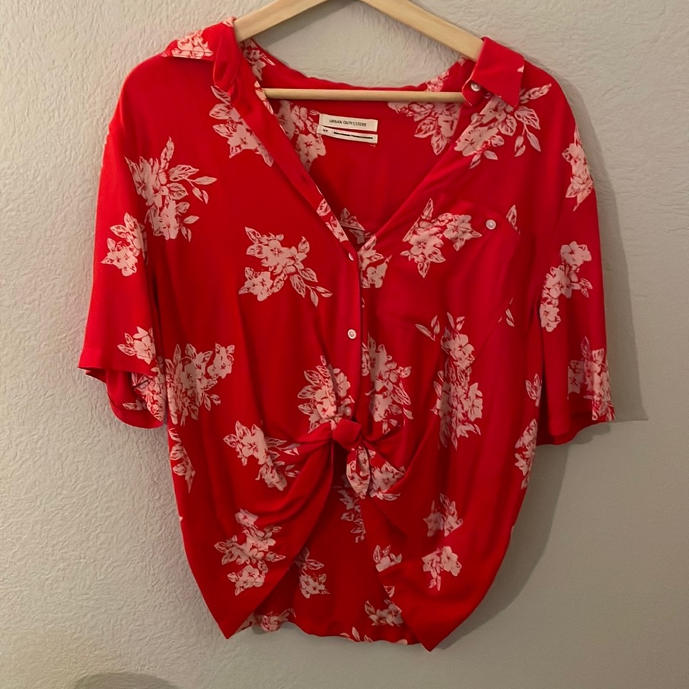 Urban outfitters flows tie top